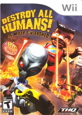 Destroy All Humans- Big Willy Unleashed box cover front